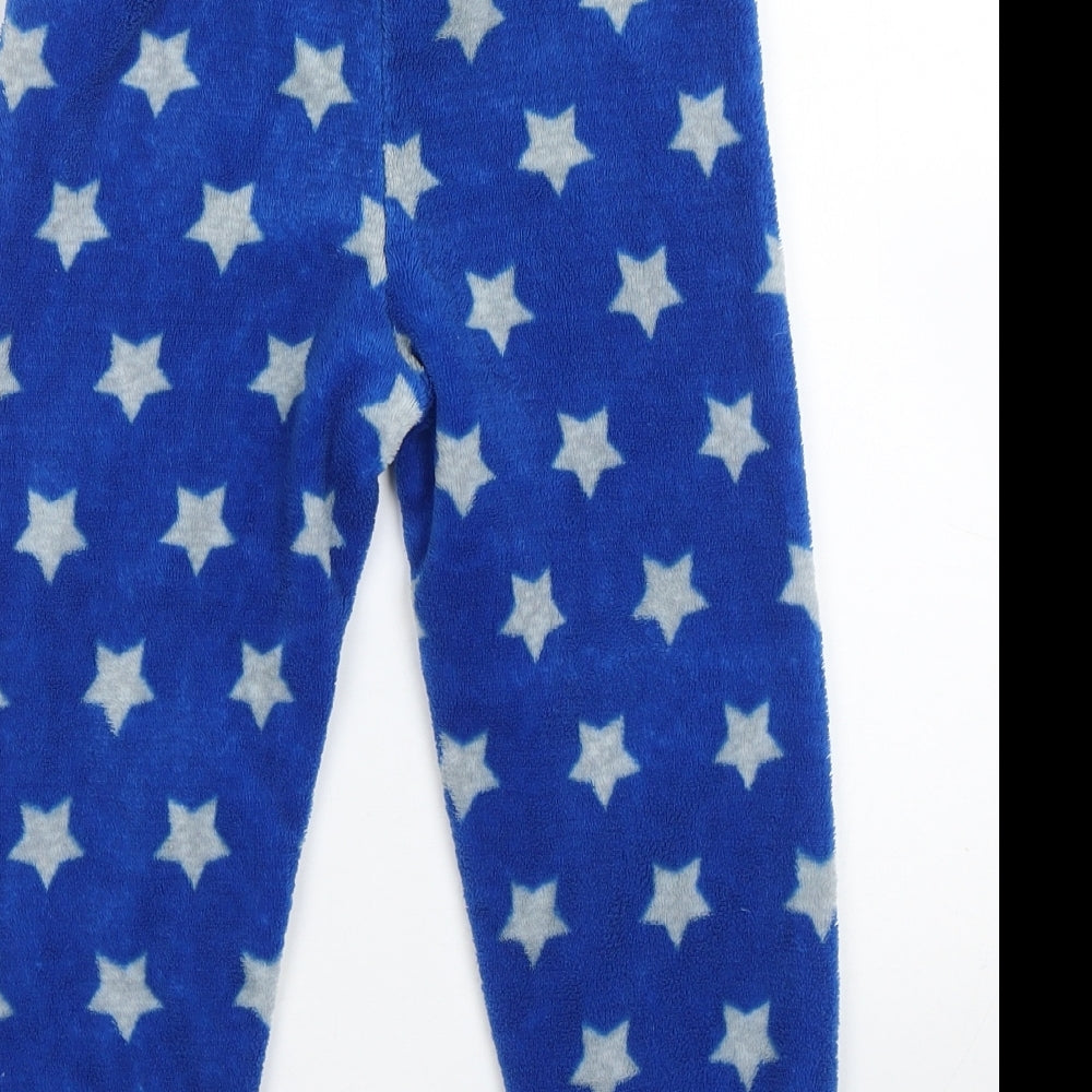 Rebel Boys Blue Spotted   Pyjama Pants Size 4-5 Years