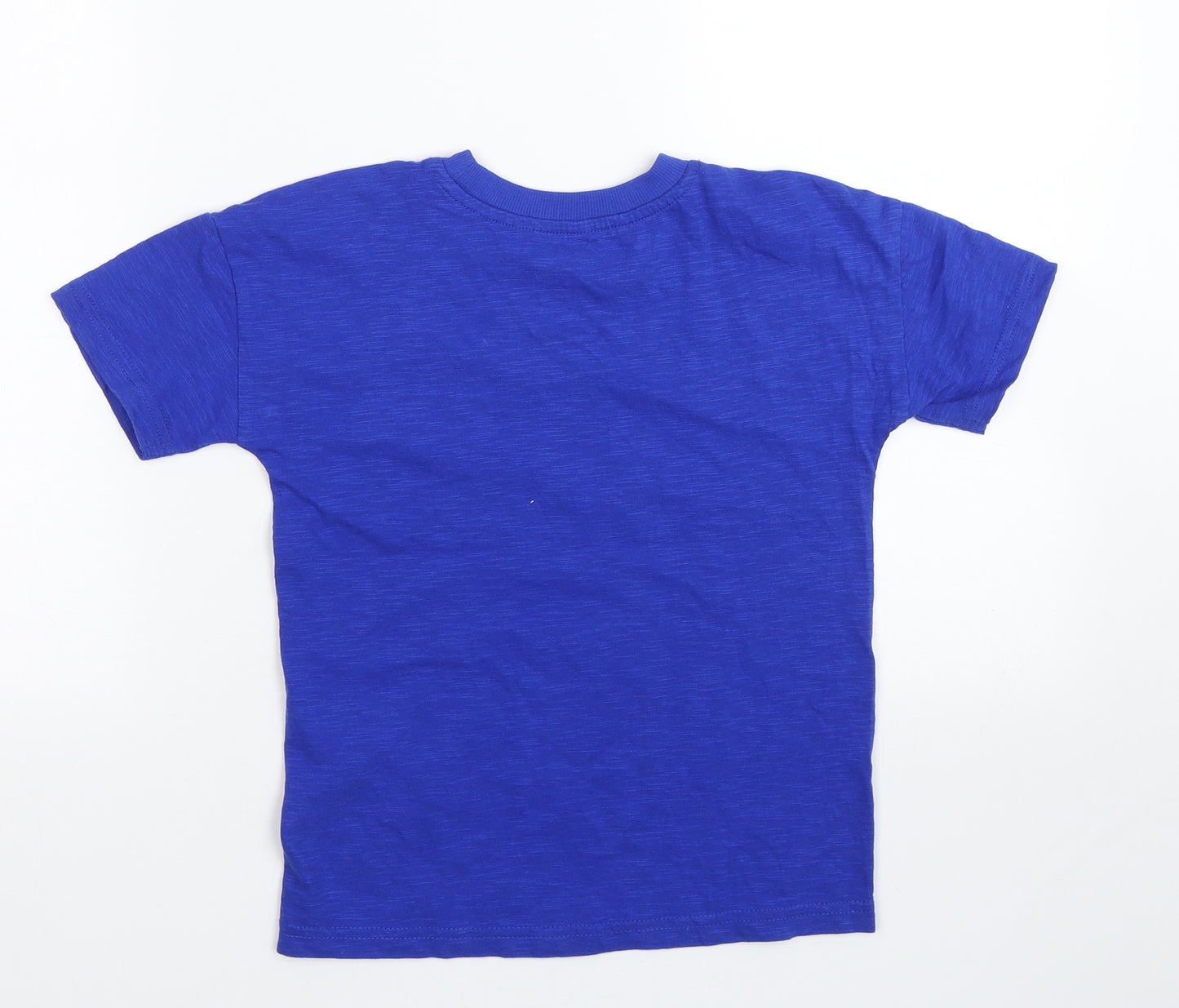 George Boys Blue   Basic T-Shirt Size 6-7 Years