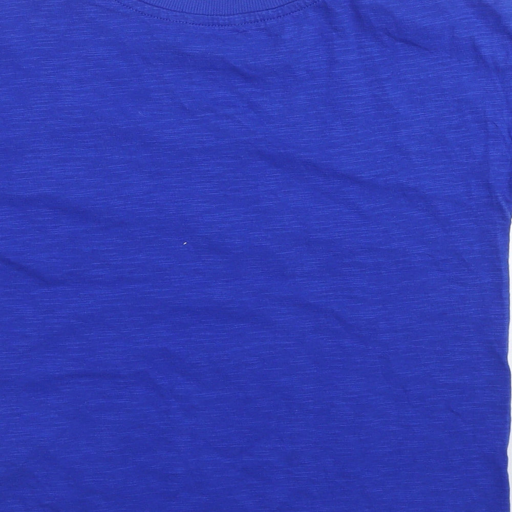 George Boys Blue   Basic T-Shirt Size 6-7 Years