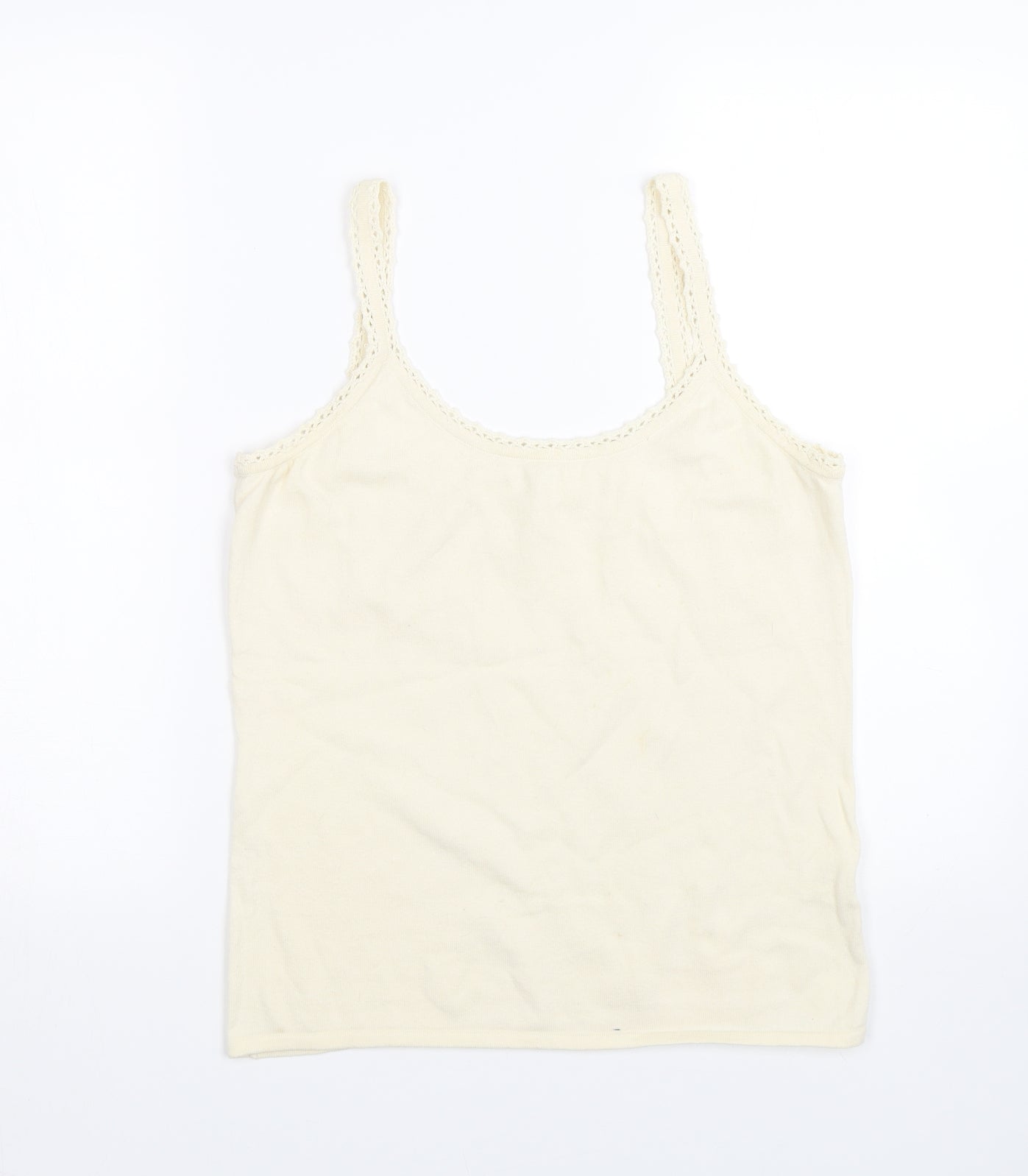 pomodoro Womens Beige   Basic Tank Size 14