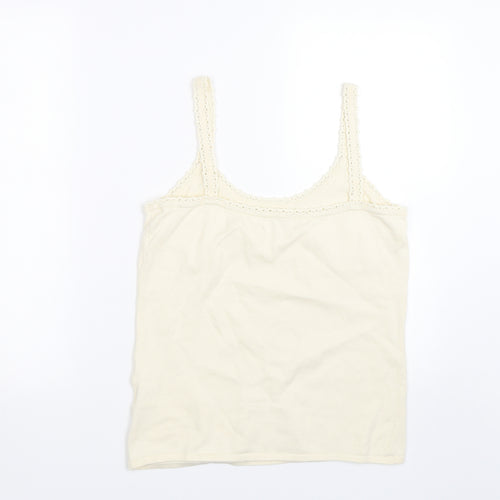 pomodoro Womens Beige   Basic Tank Size 14