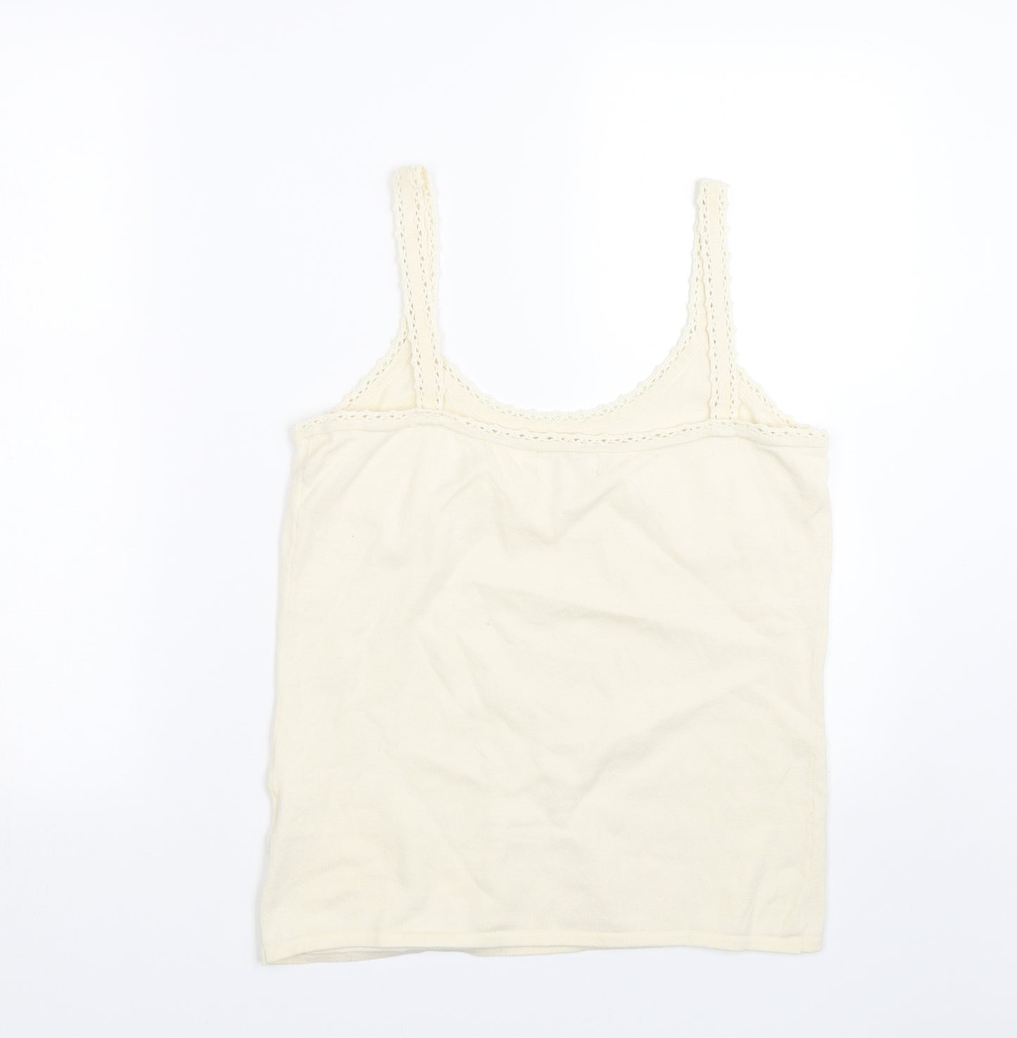 pomodoro Womens Beige   Basic Tank Size 14