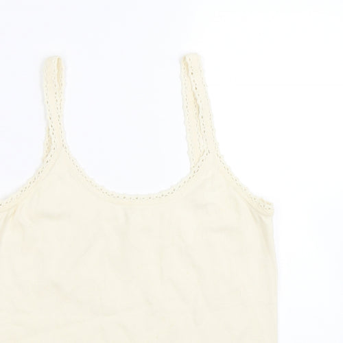 pomodoro Womens Beige   Basic Tank Size 14