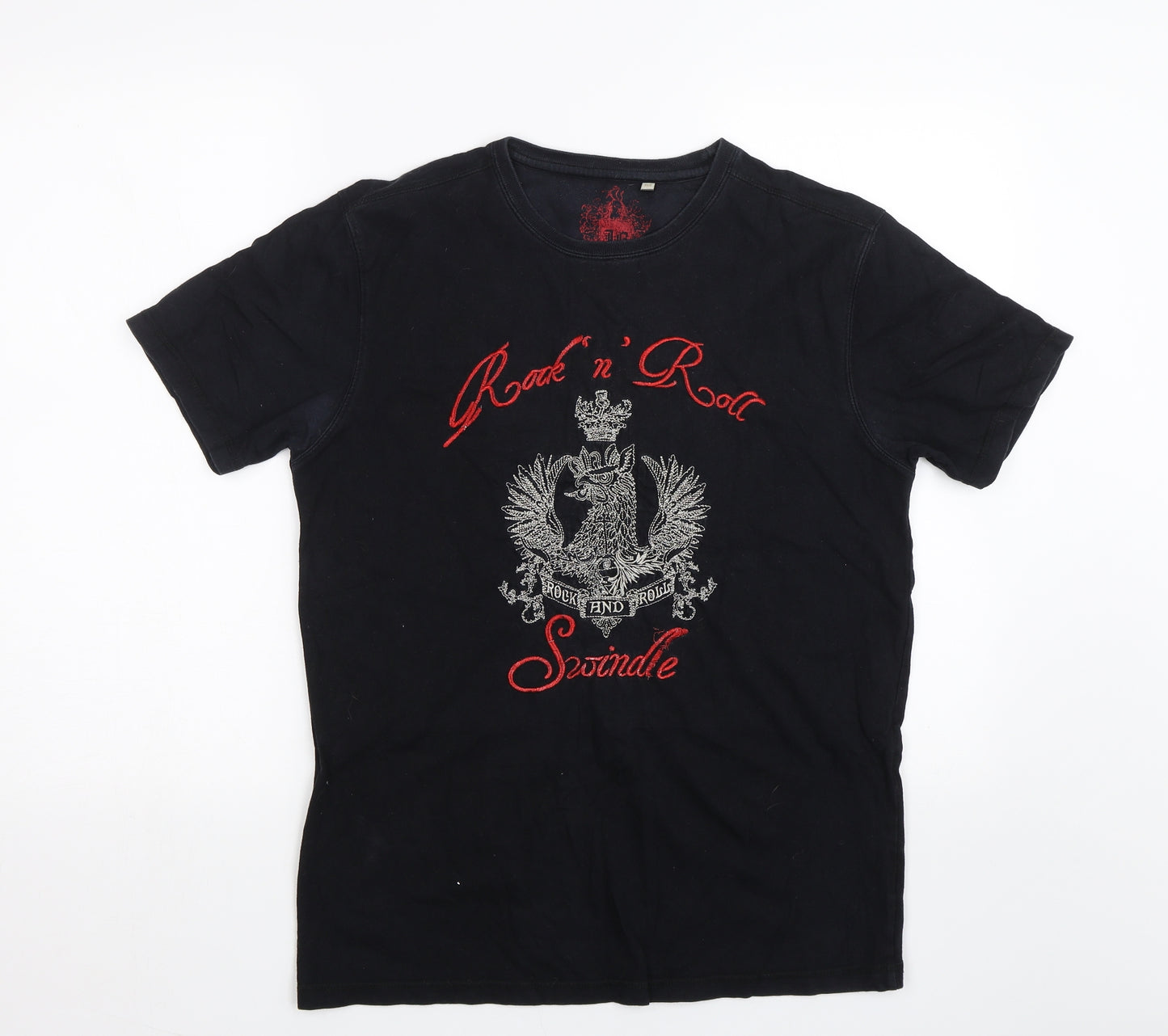Preworn Mens Black    T-Shirt Size M