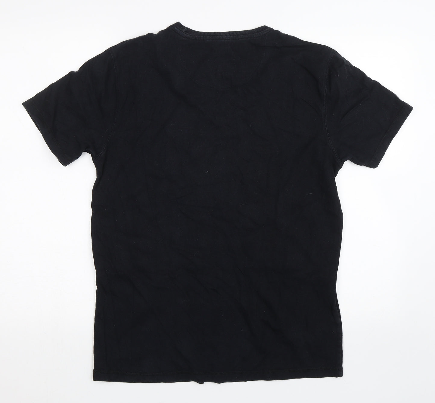 Preworn Mens Black    T-Shirt Size M