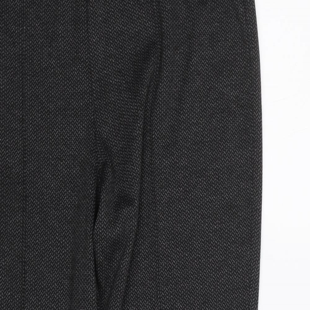 Bonmarche Womens Black   Trousers  Size 12 L25 in