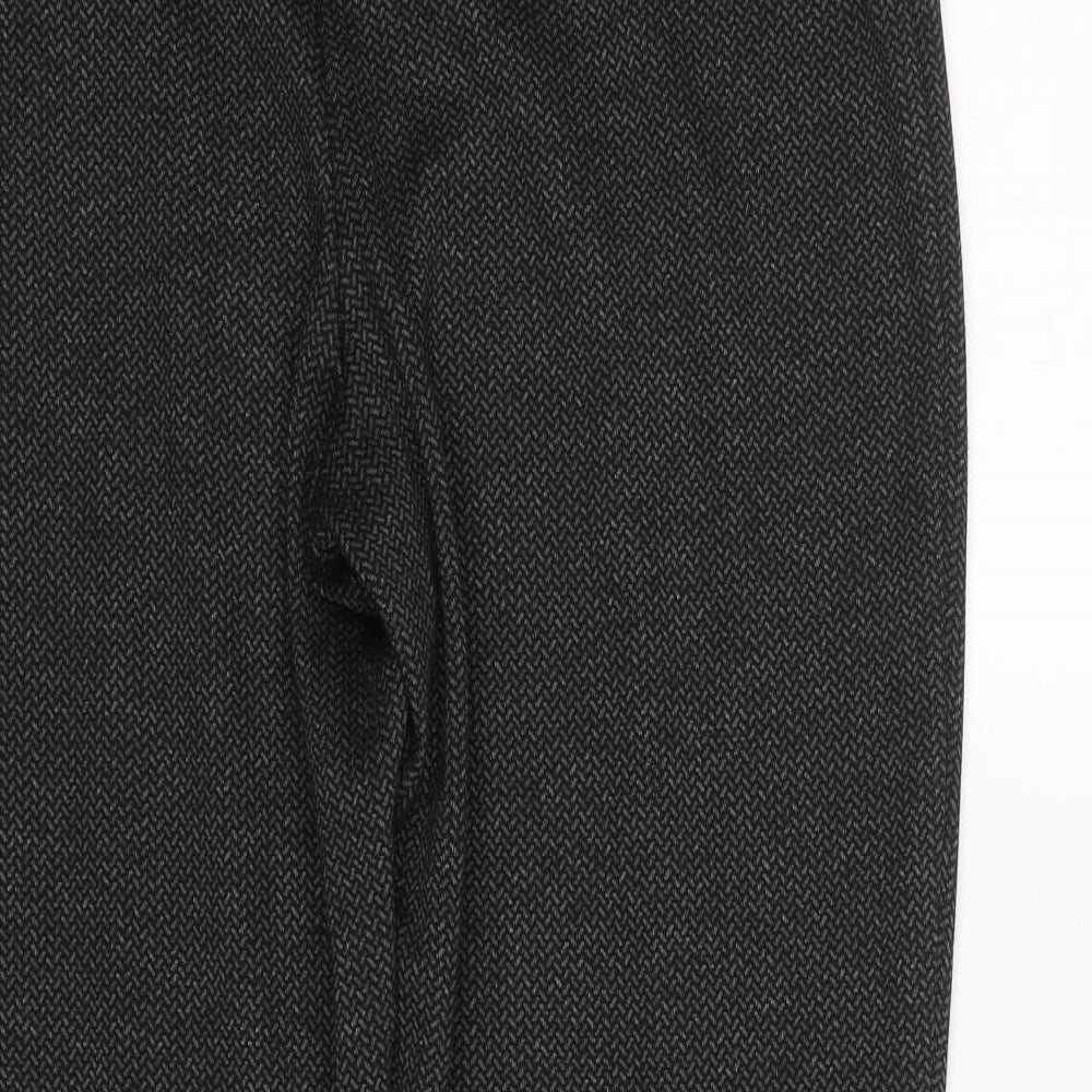 Bonmarche Womens Black   Trousers  Size 12 L25 in