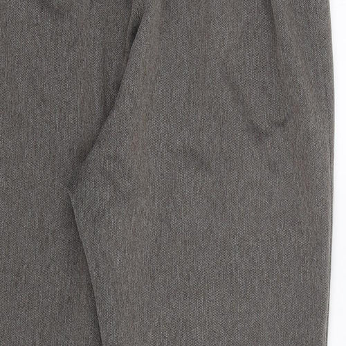 Berkertex Womens Brown Herringbone  Trousers  Size M L25 in