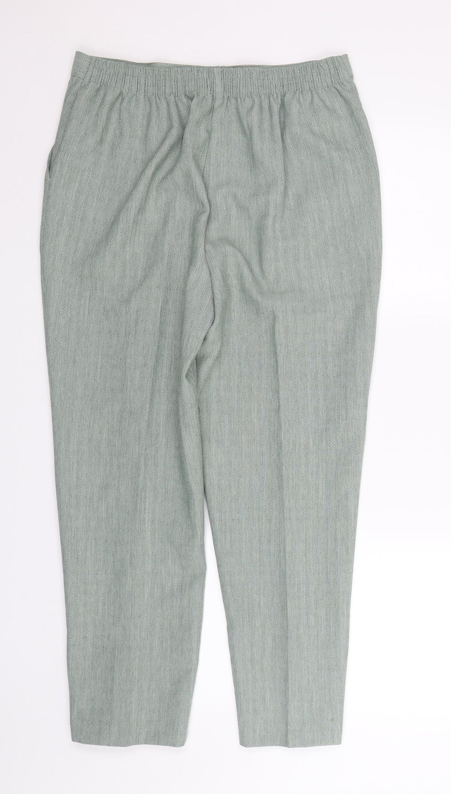 Papaya Womens Green   Trousers  Size 12 L25 in