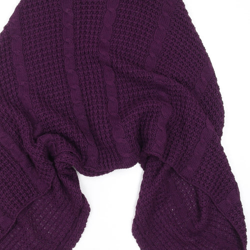 Preworn Womens Purple   Cape Jumper One Size