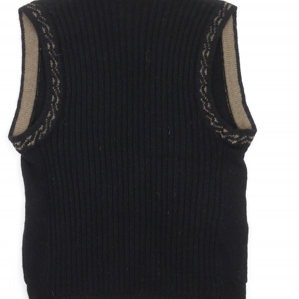 Angelo Litrico Womens Black  Knit Cardigan Jumper Size M