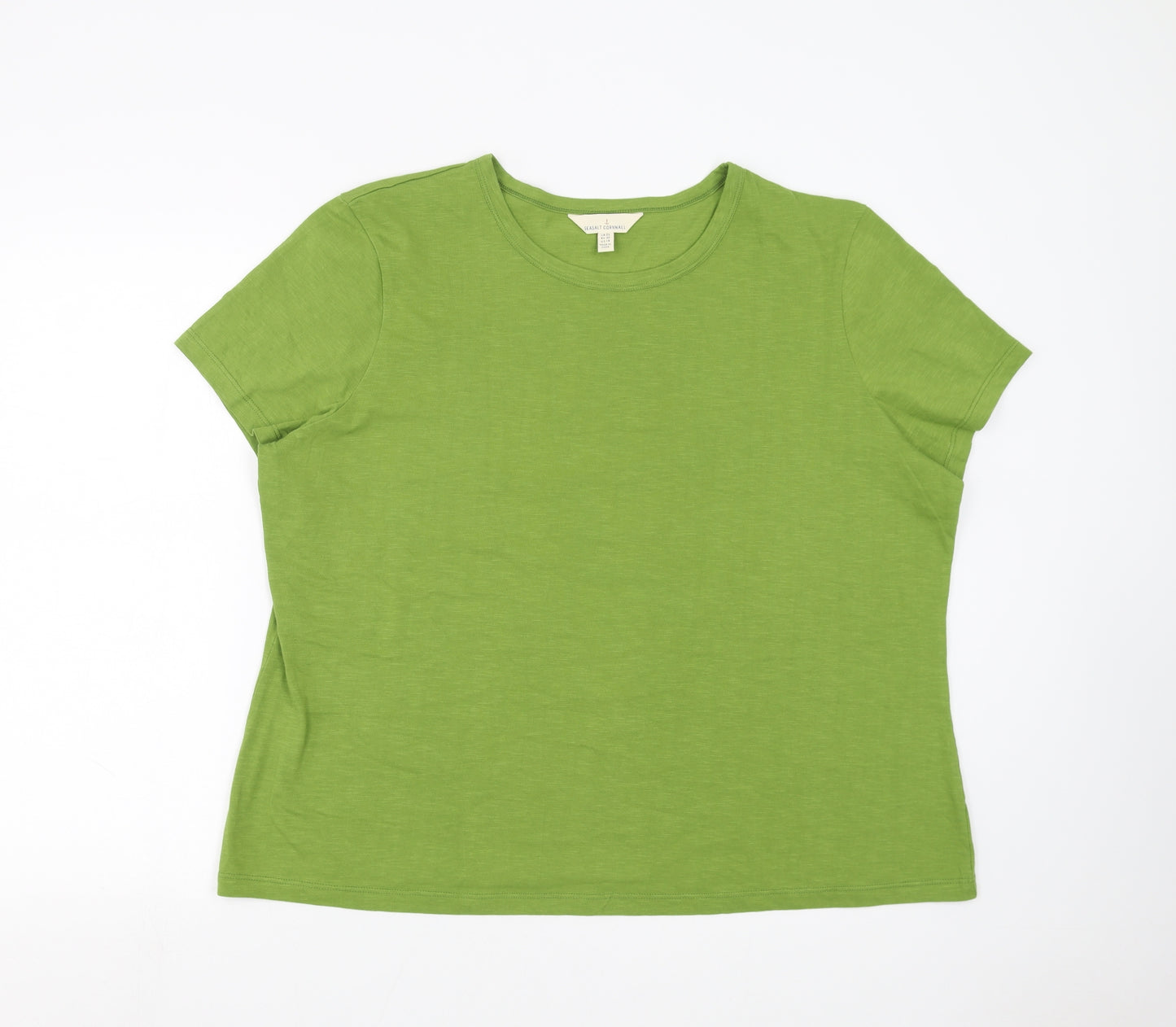 Seasalt cornwall Womens Green   Basic T-Shirt Size 22