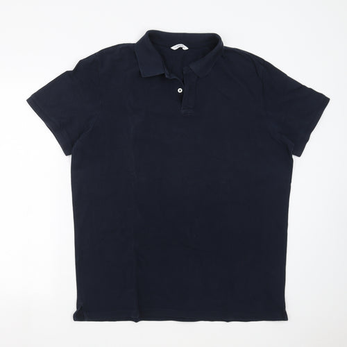 C&A Mens Blue    Polo Size XL