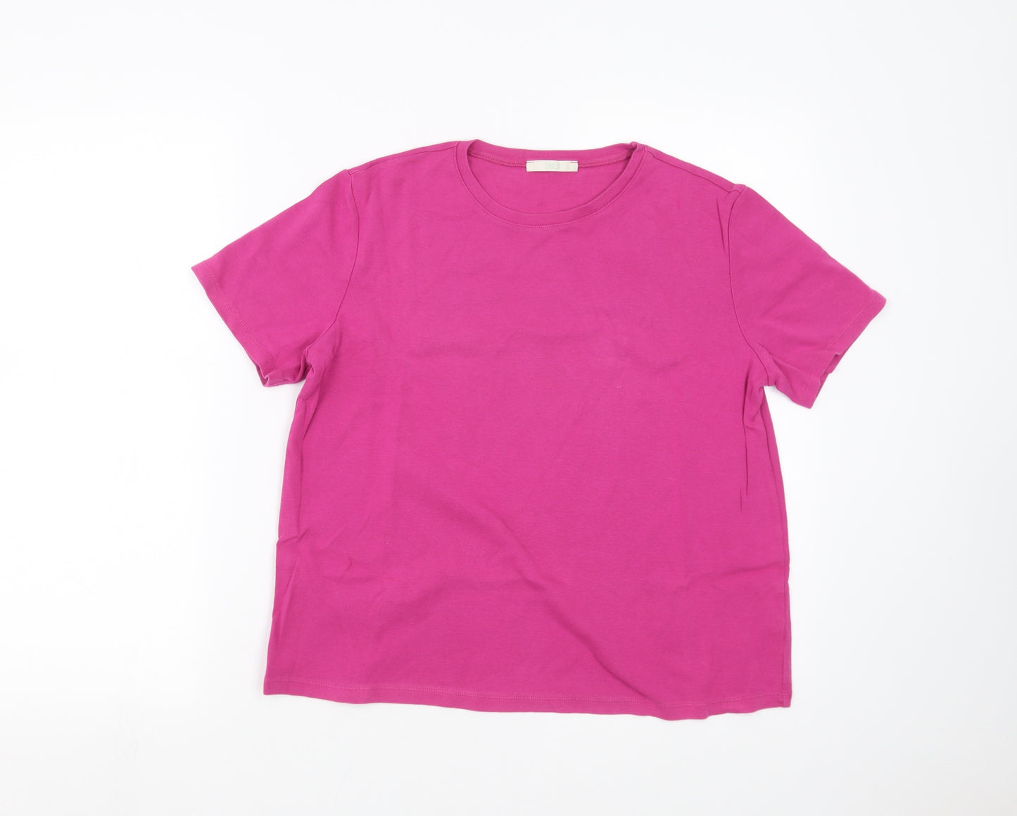 Marks and Spencer Womens Purple   Basic T-Shirt Size 14