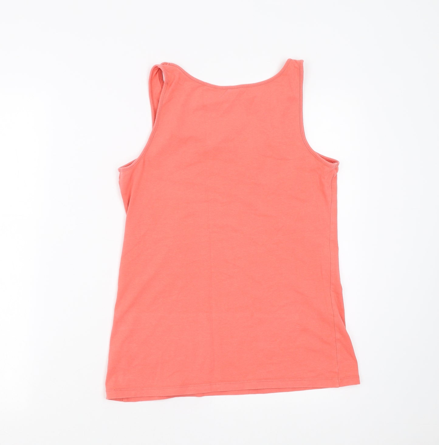 Primark Womens Pink   Basic Tank Size 14  - stretch vest