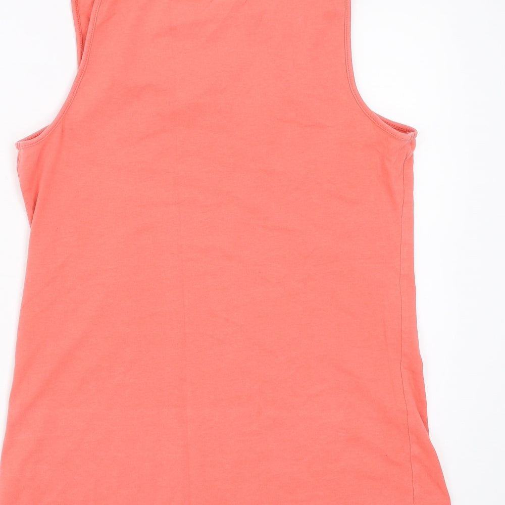 Primark Womens Pink   Basic Tank Size 14  - stretch vest