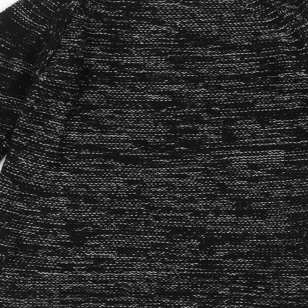 NEXT Womens Black  Knit Pullover Jumper Size 8