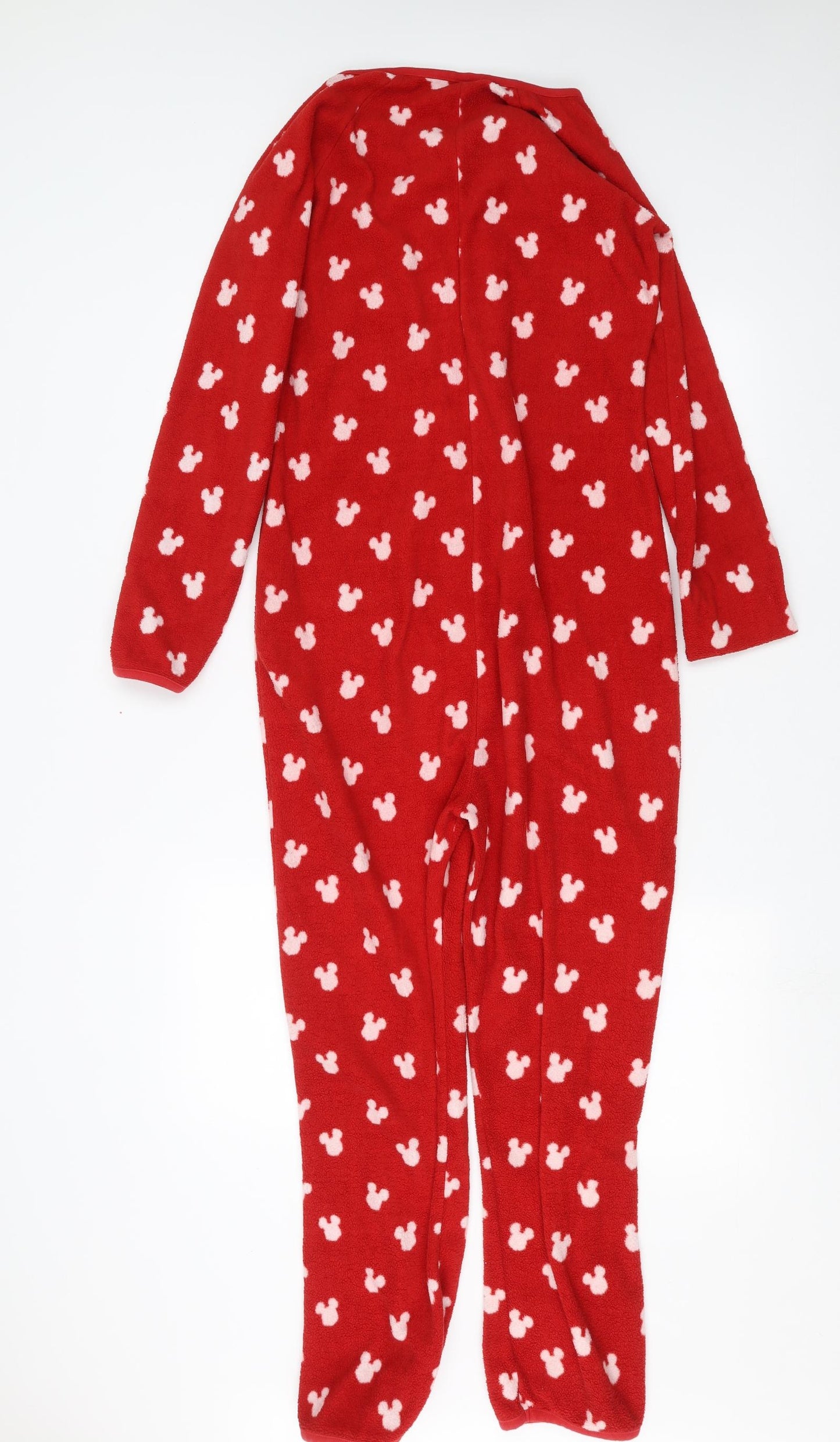 Disney Womens Red Solid  Top One Piece Size 8  - Minnie mouse