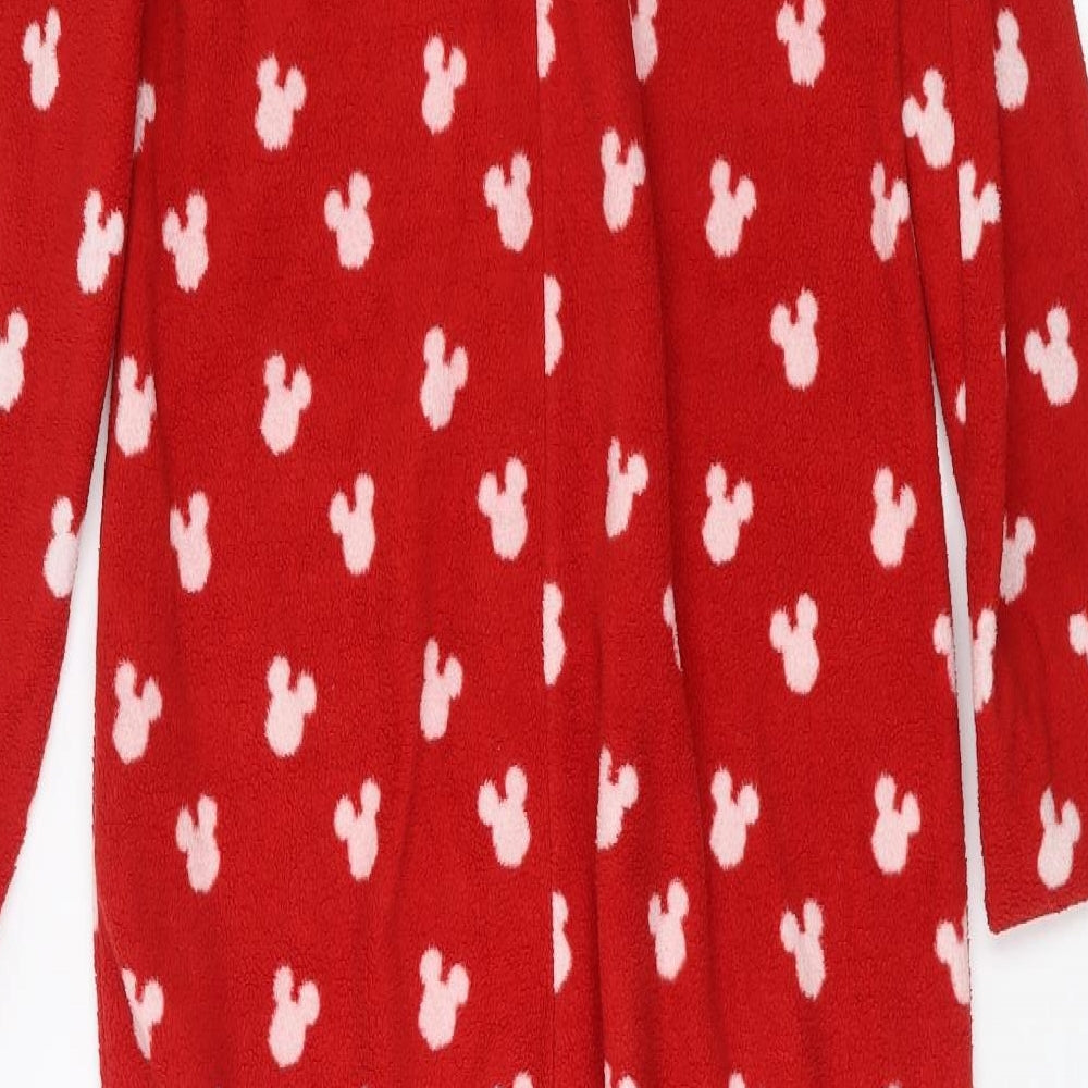 Disney Womens Red Solid  Top One Piece Size 8  - Minnie mouse