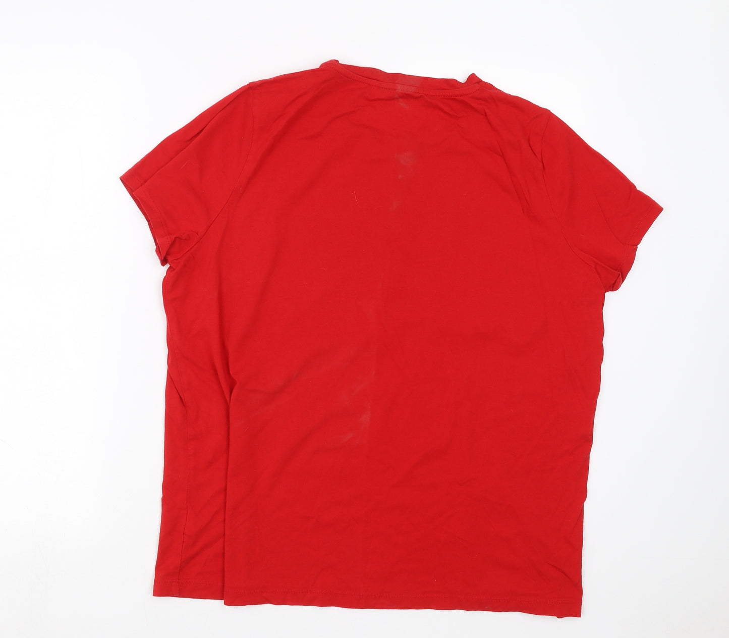 F&F Womens Red   Basic T-Shirt Size 20  - Wales