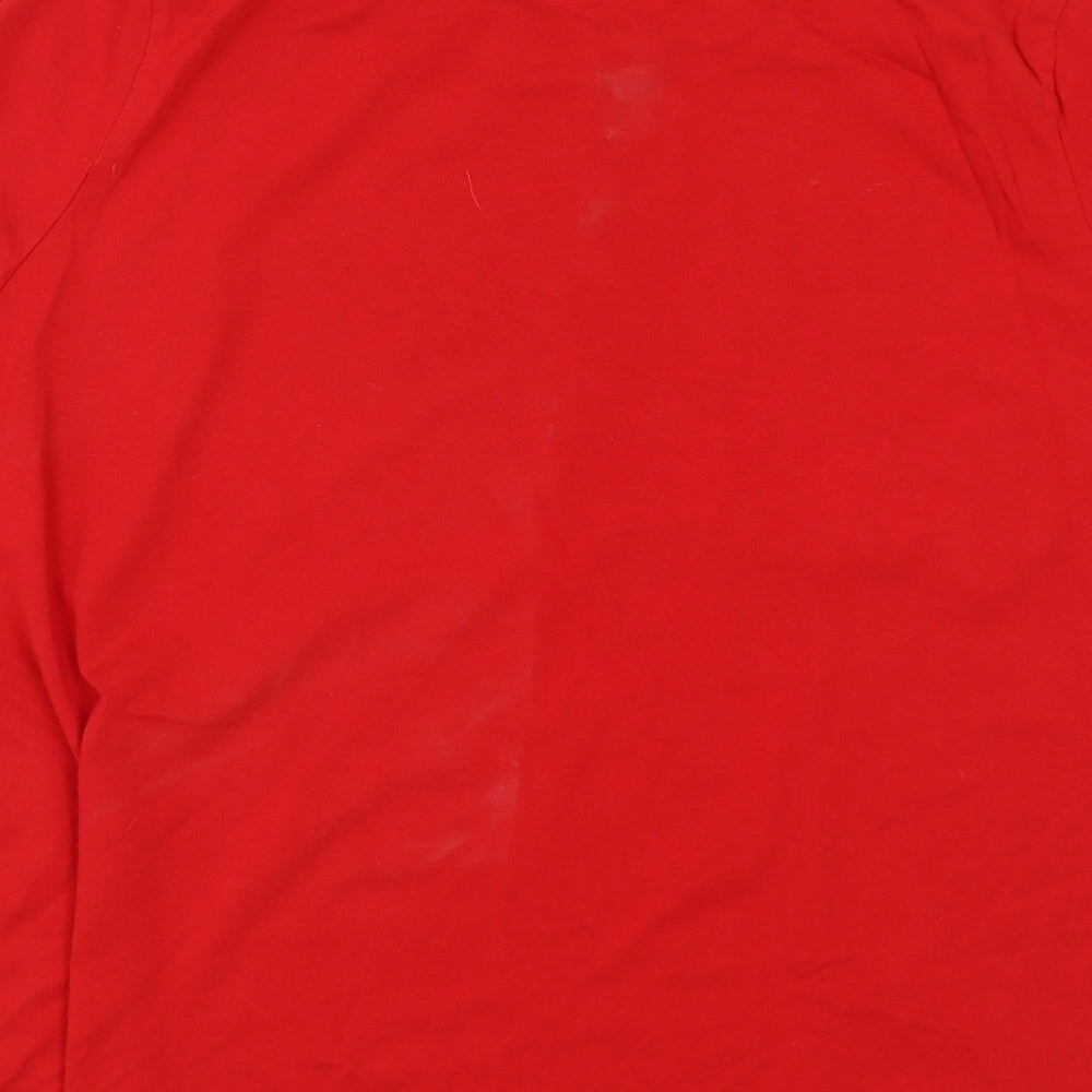 F&F Womens Red   Basic T-Shirt Size 20  - Wales