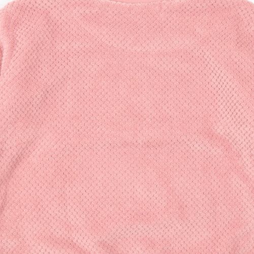 Love to lounge Womens Pink Geometric  Pullover Jumper Size S