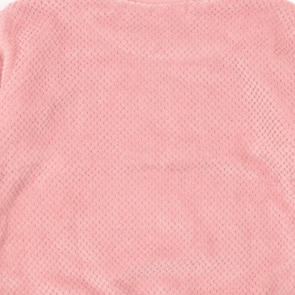 Love to lounge Womens Pink Geometric  Pullover Jumper Size S