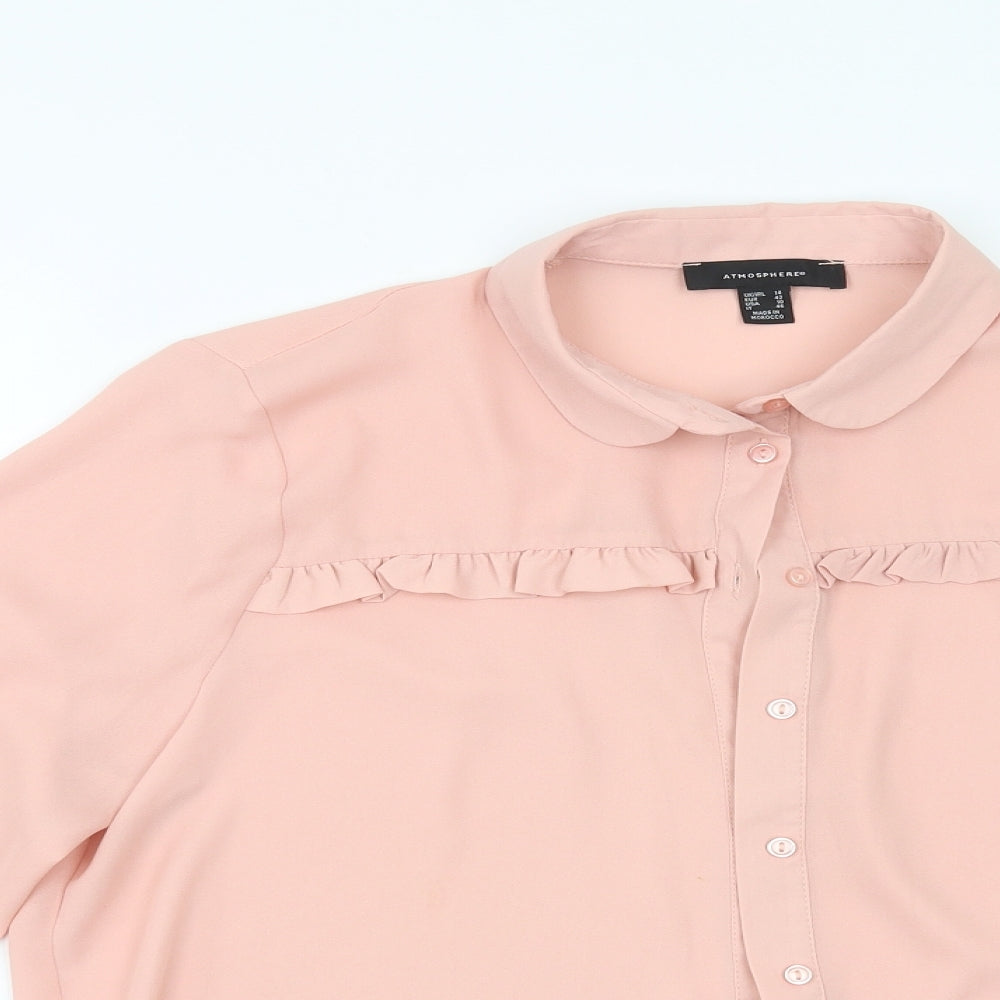 Primark Womens Pink   Basic Blouse Size 14