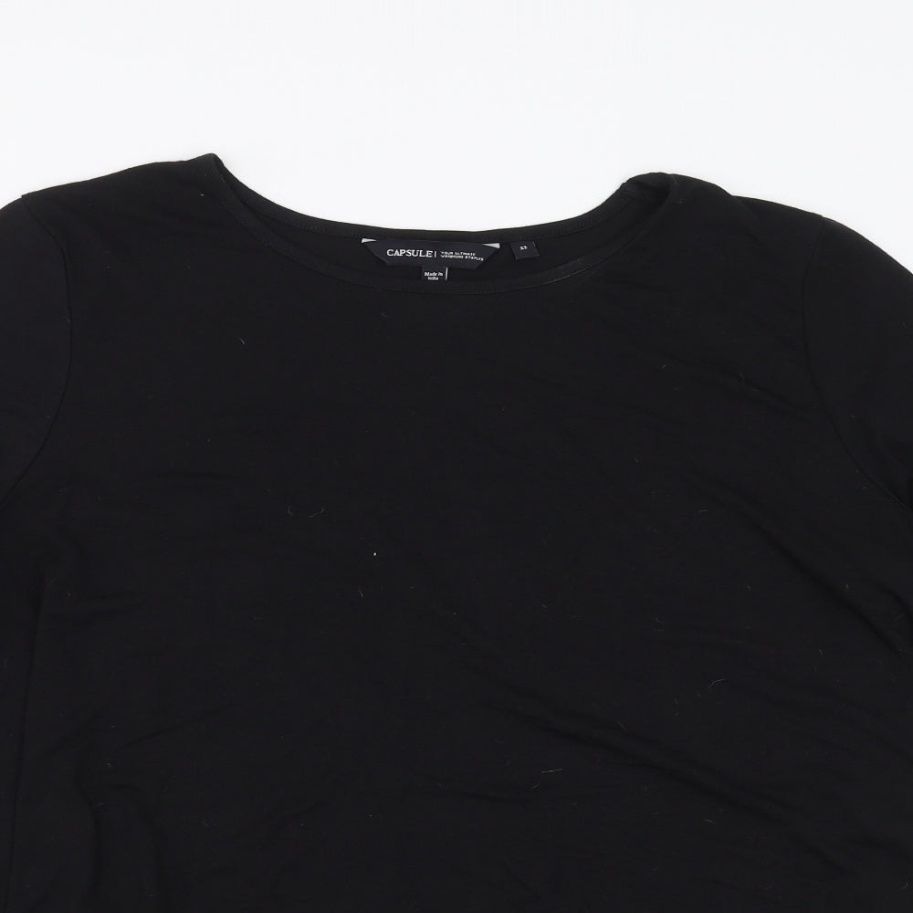 CAPSULE Womens Black   Basic T-Shirt Size 22