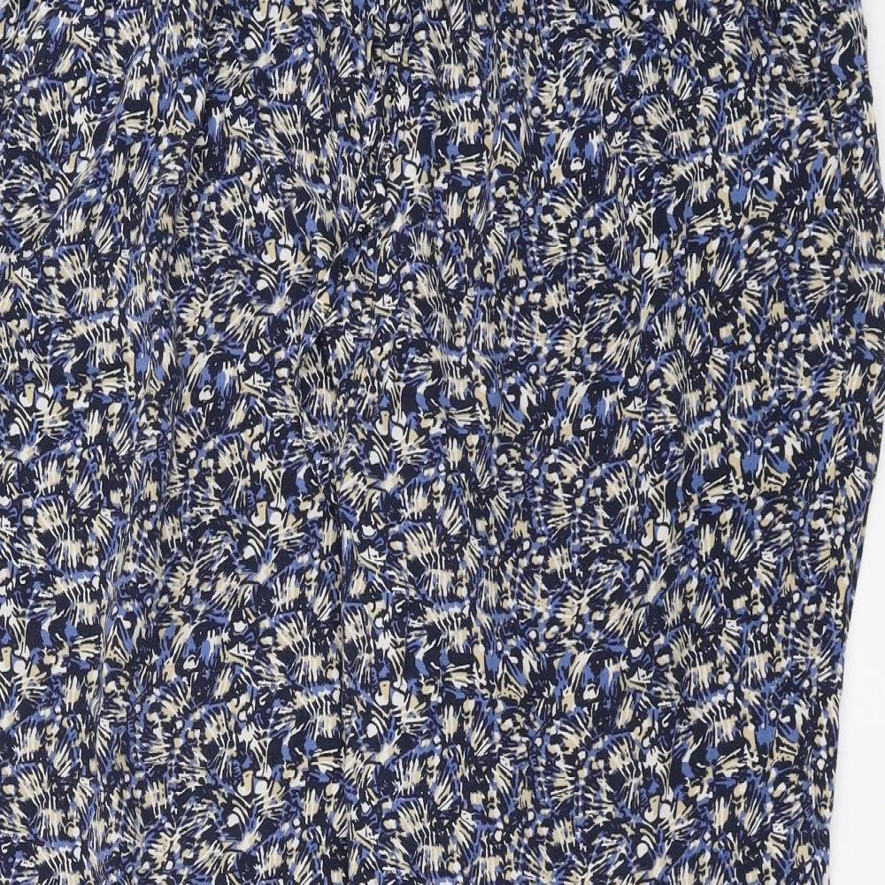 ARISTA Womens Blue Geometric  Trousers  Size 20 L28 in