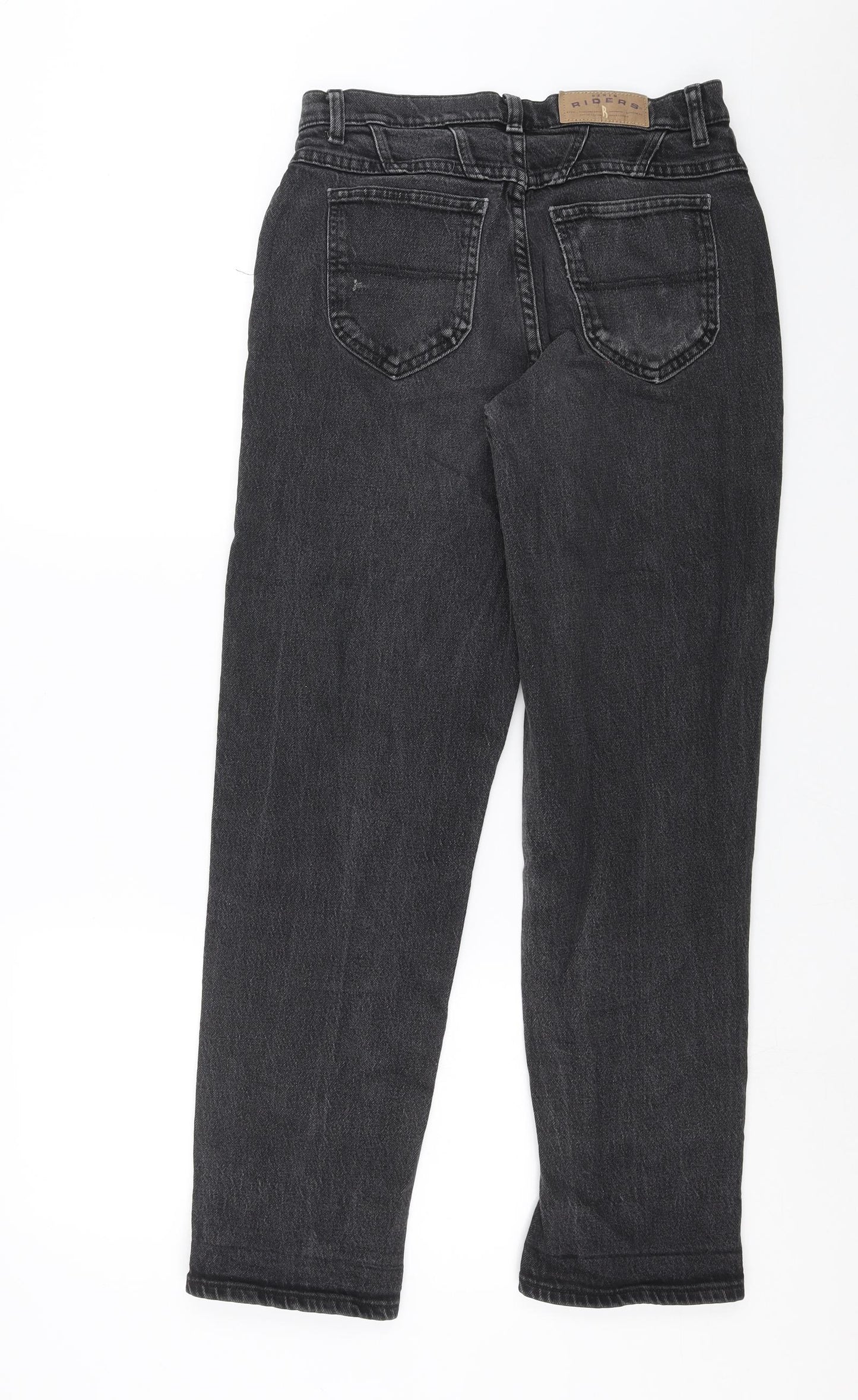 Denim Riders Womens Grey  Denim Straight Jeans Size 6 L28 in