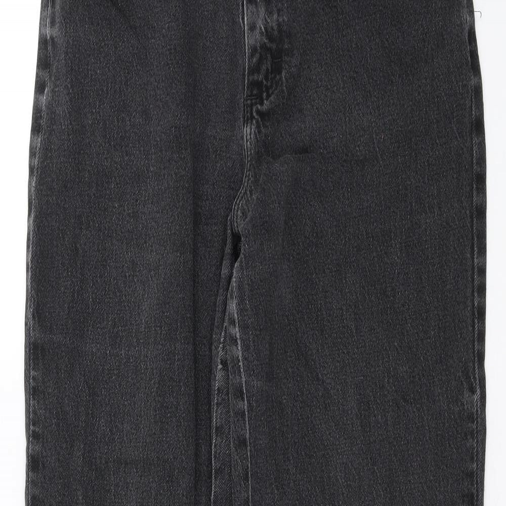 Denim Riders Womens Grey  Denim Straight Jeans Size 6 L28 in