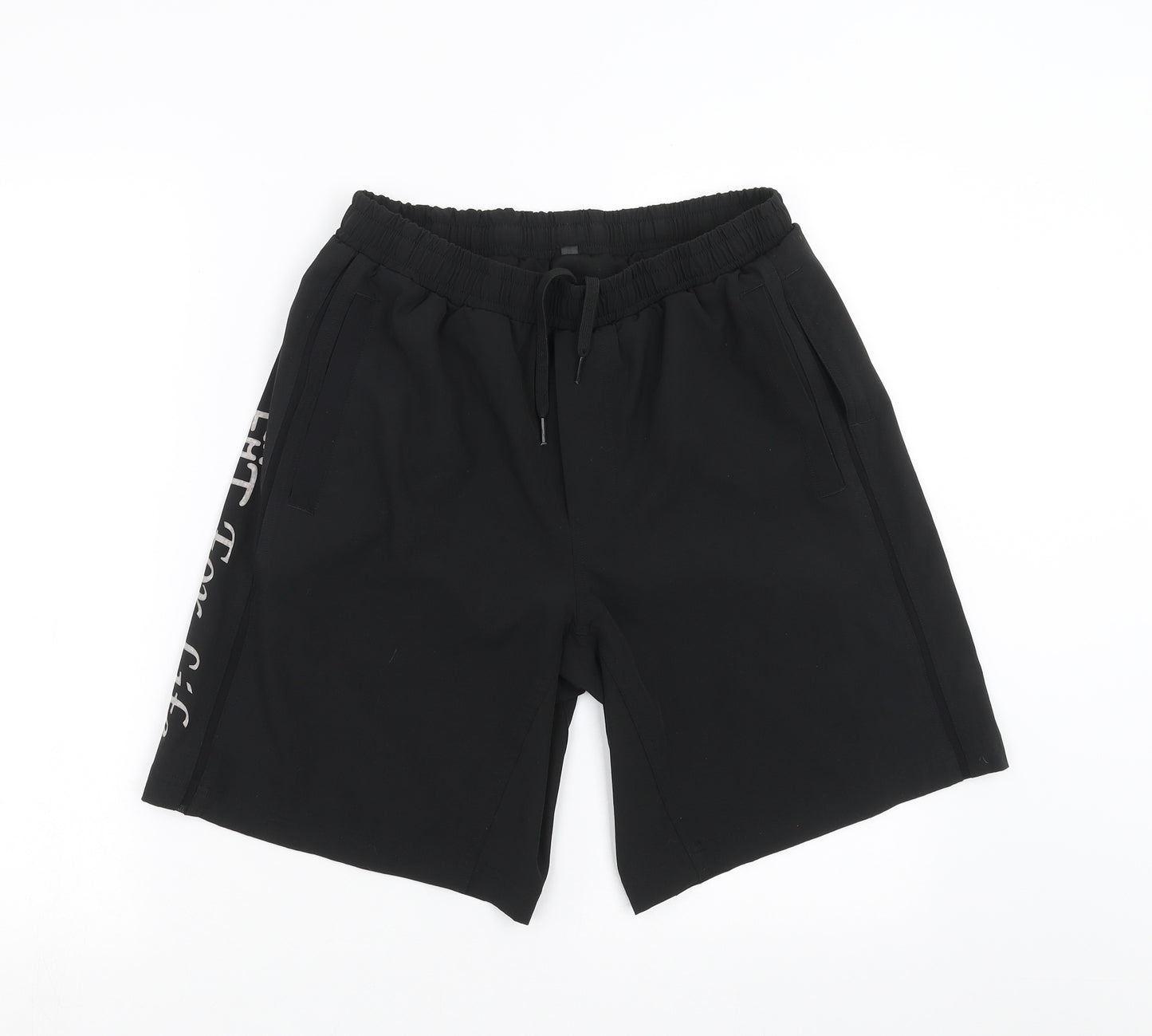 Preworn Mens Black   Bermuda Shorts Size L - fit for life