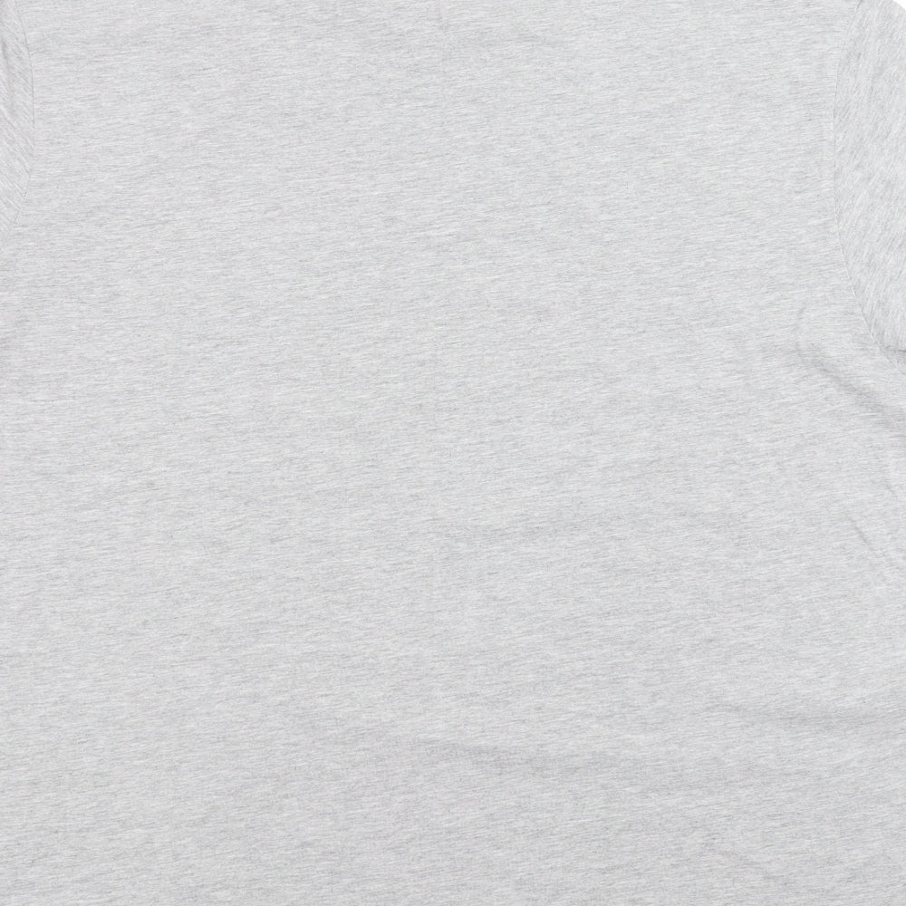 Primark Mens Grey Geometric   T-Shirt Size 2XL