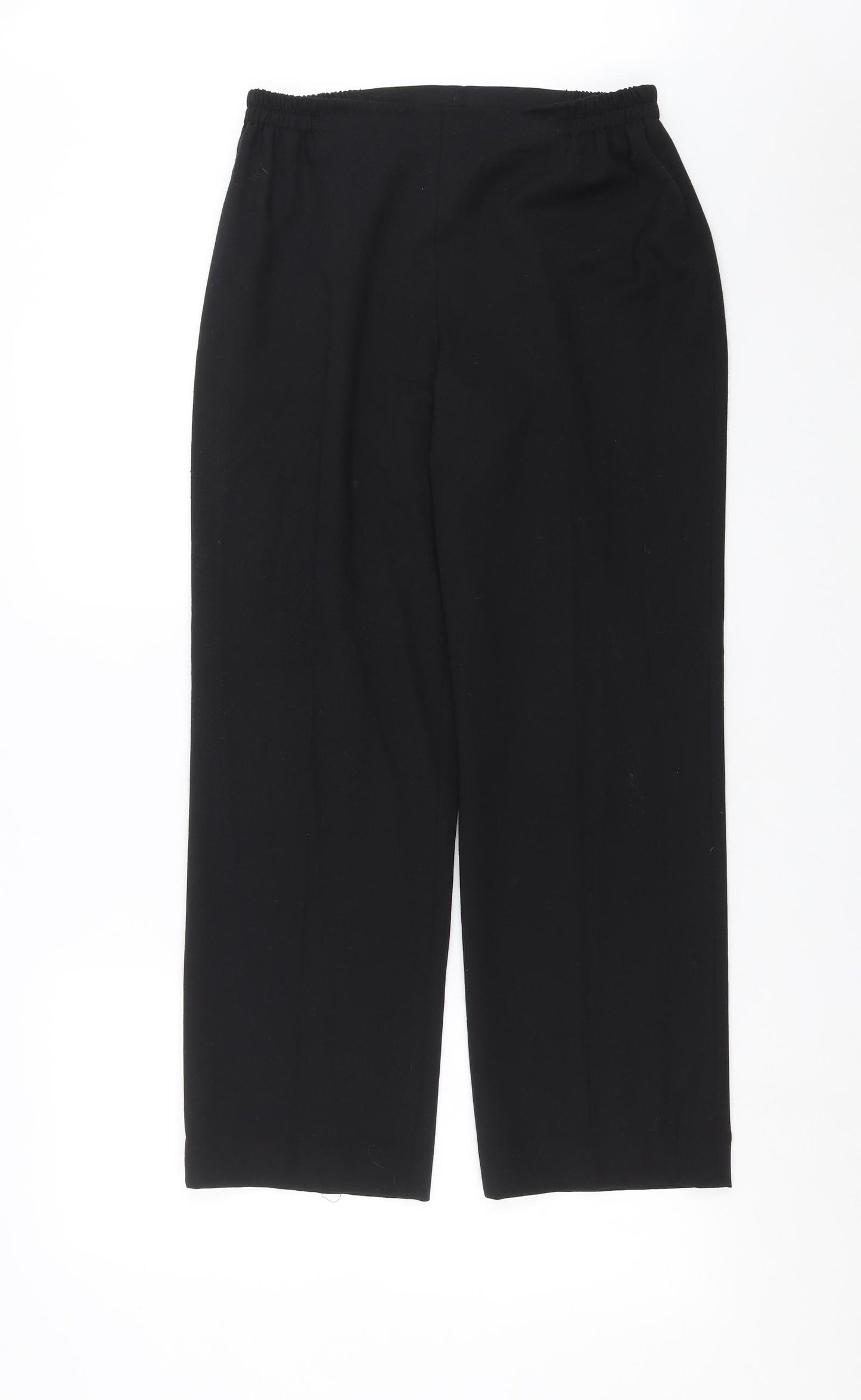 Artigiano Womens Black   Trousers  Size 12 L27 in