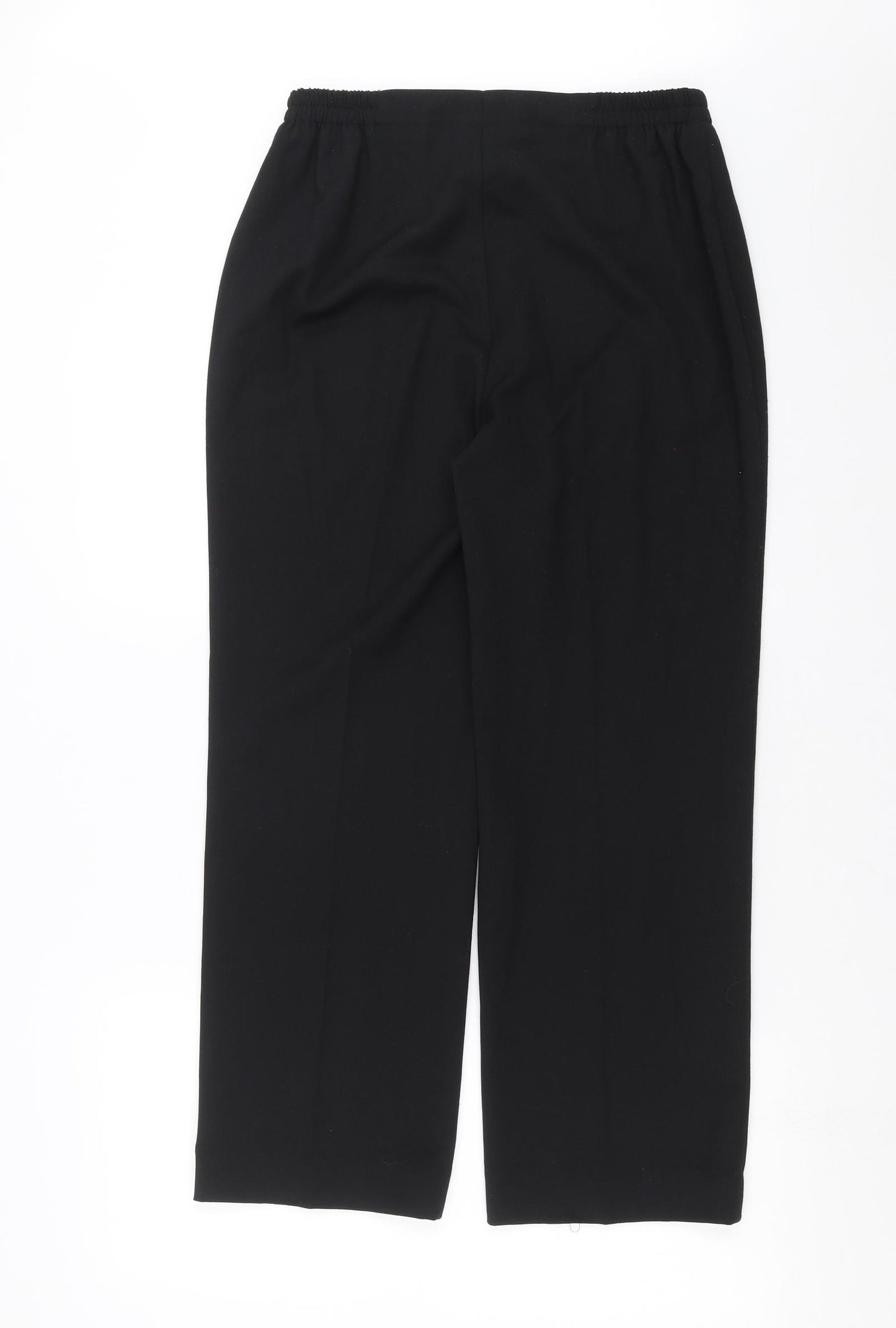 Artigiano Womens Black   Trousers  Size 12 L27 in