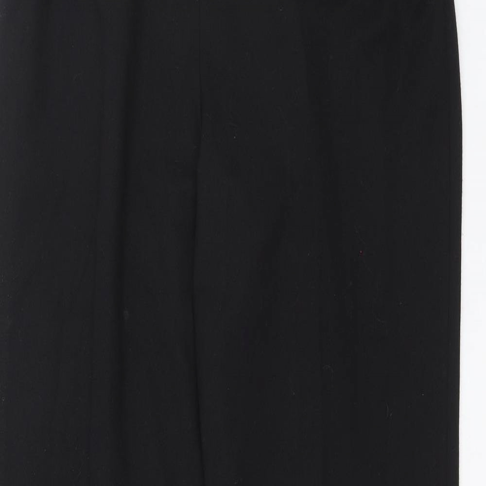 Artigiano Womens Black   Trousers  Size 12 L27 in