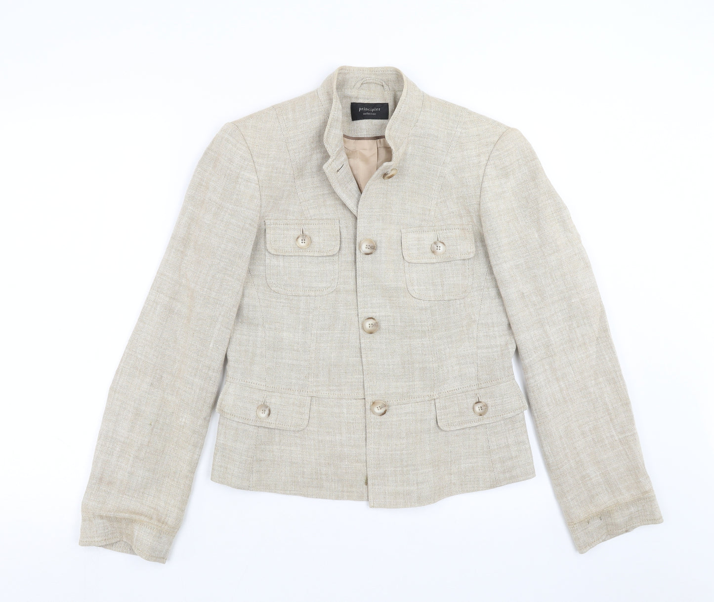 Principles Womens Beige   Jacket  Size 10