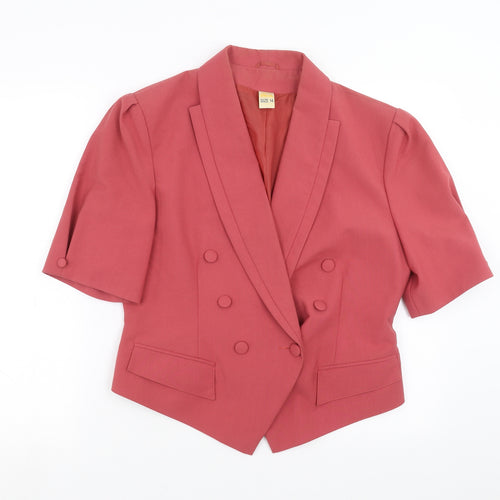 Etam Womens Pink   Jacket Suit Jacket Size 14