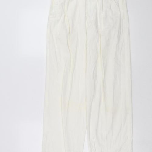 Preworn Womens White   Trousers  Size S L28 in