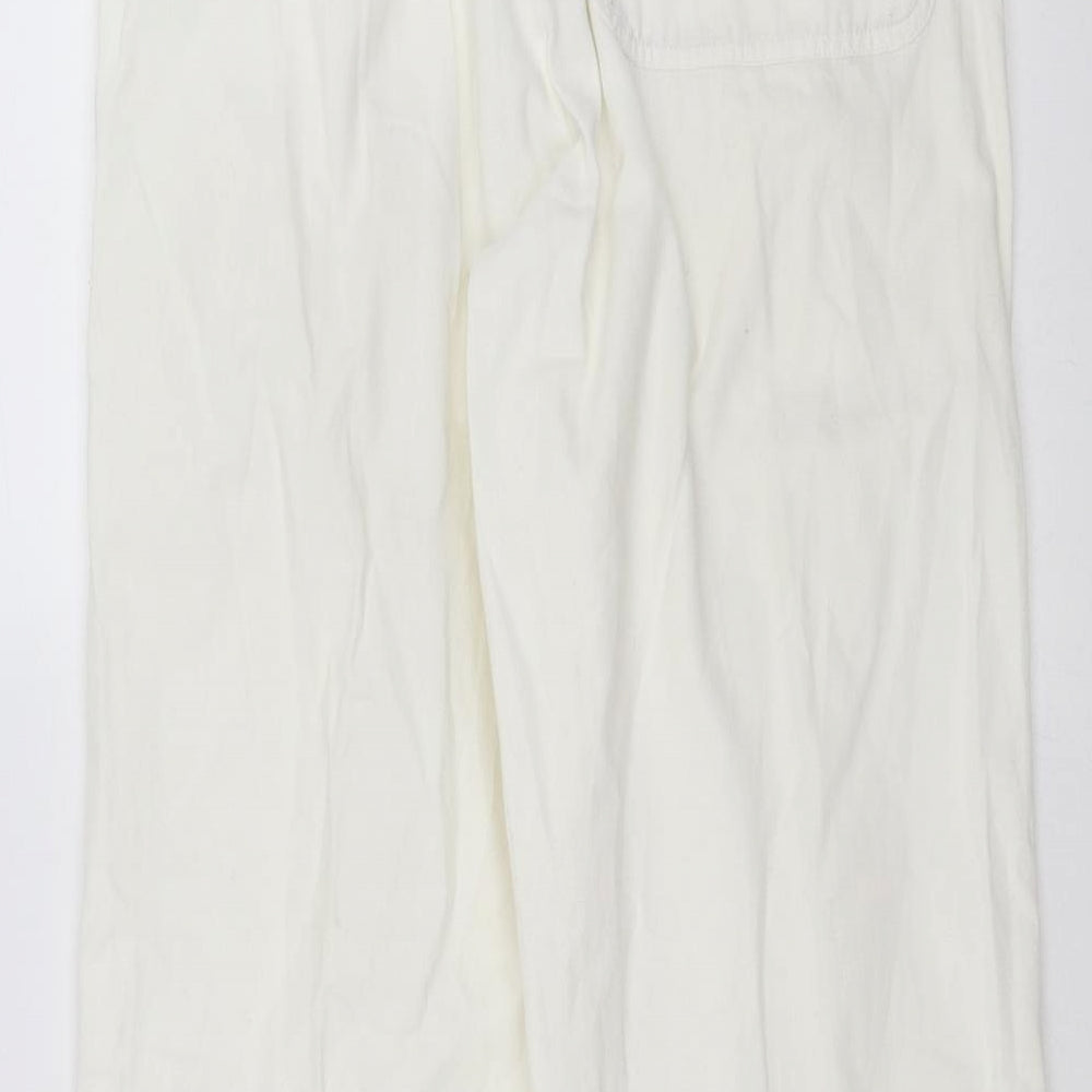Preworn Womens White   Trousers  Size S L28 in