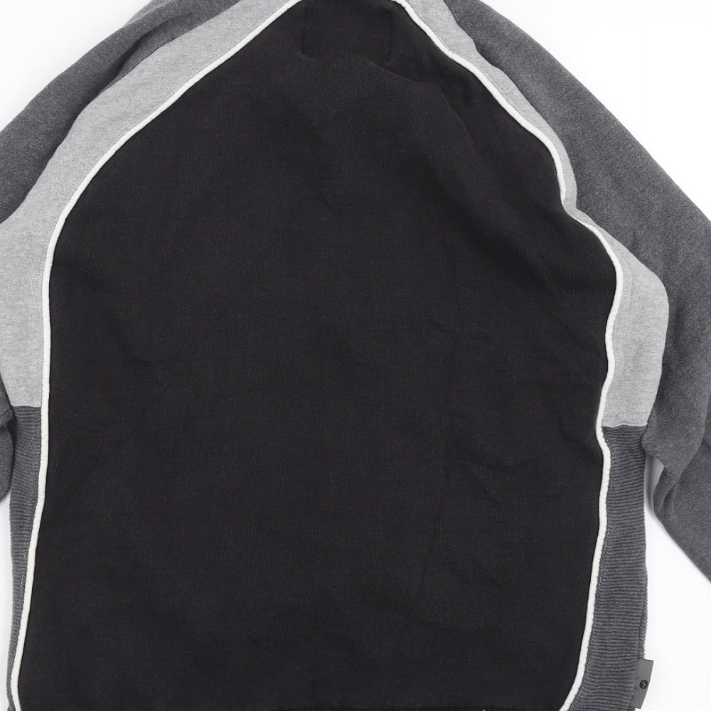 Voi Jeans Mens Black   Full Zip Sweatshirt Size M