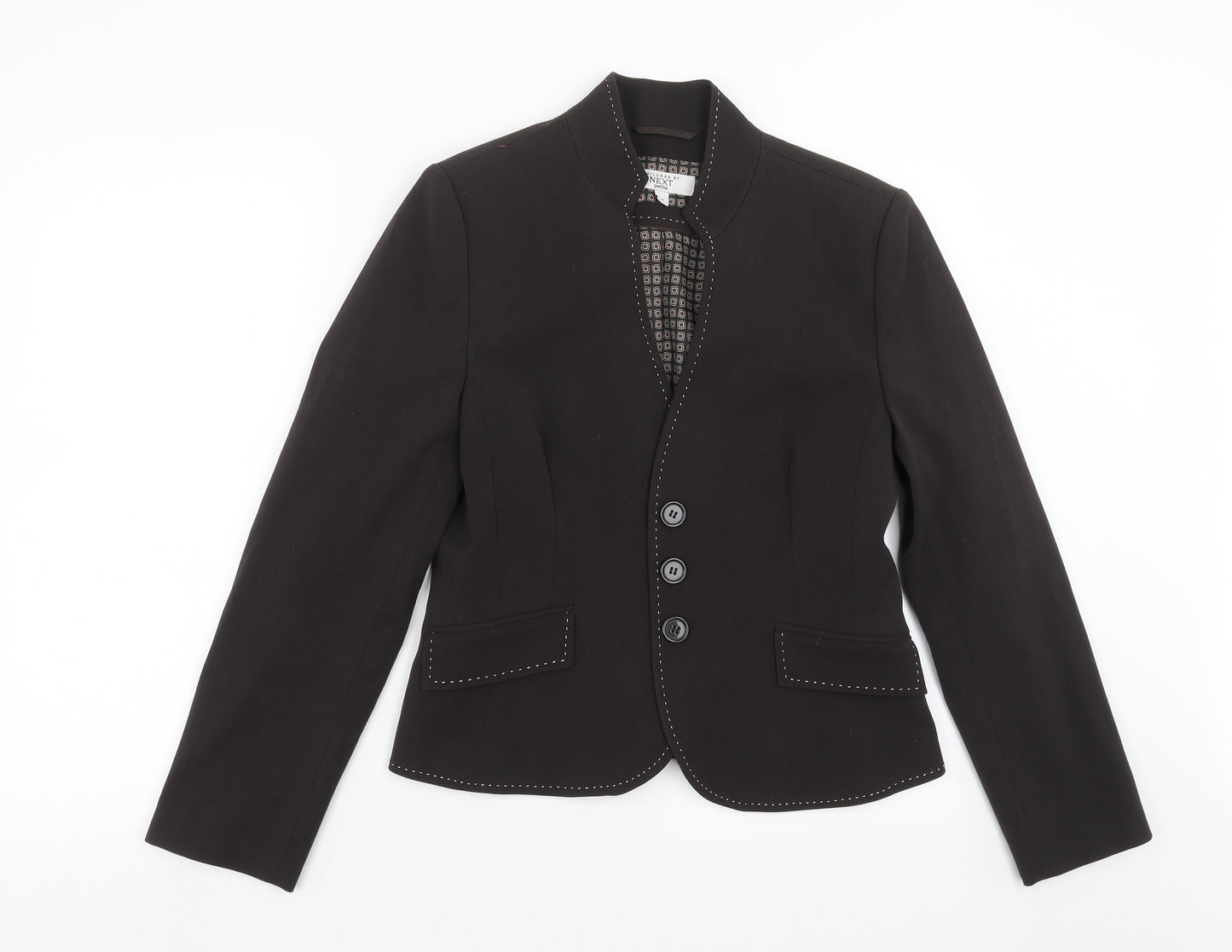 NEXT Womens Black   Jacket Suit Jacket Size 12