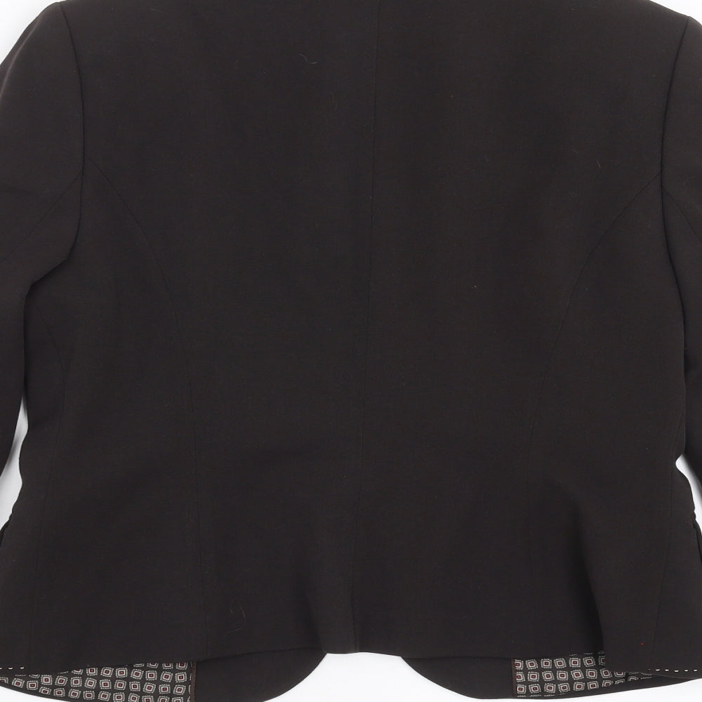 NEXT Womens Black   Jacket Suit Jacket Size 12