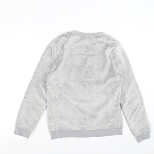 Primark Womens Grey Solid  Top Pyjama Top Size S  - DISNEY