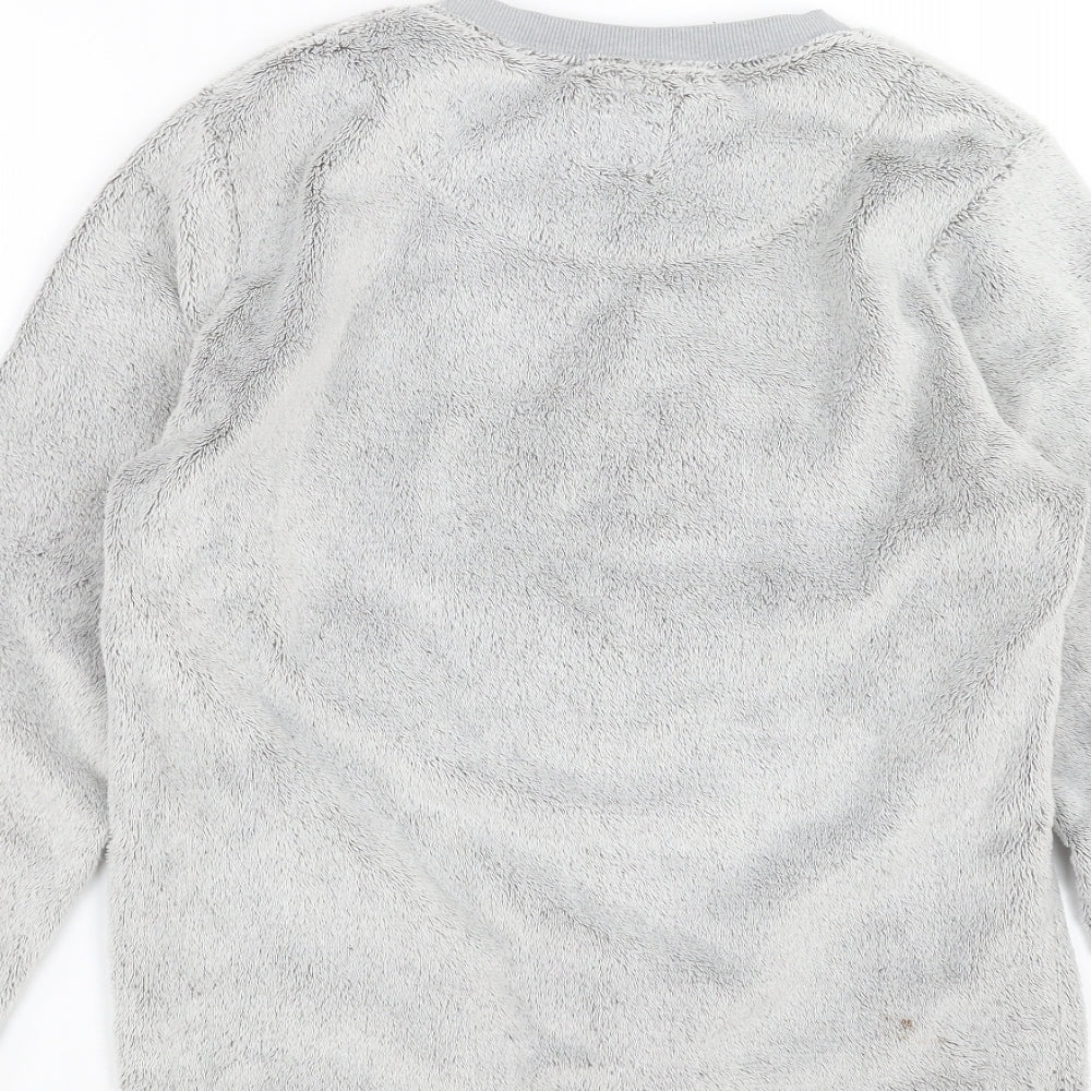 Primark Womens Grey Solid  Top Pyjama Top Size S  - DISNEY