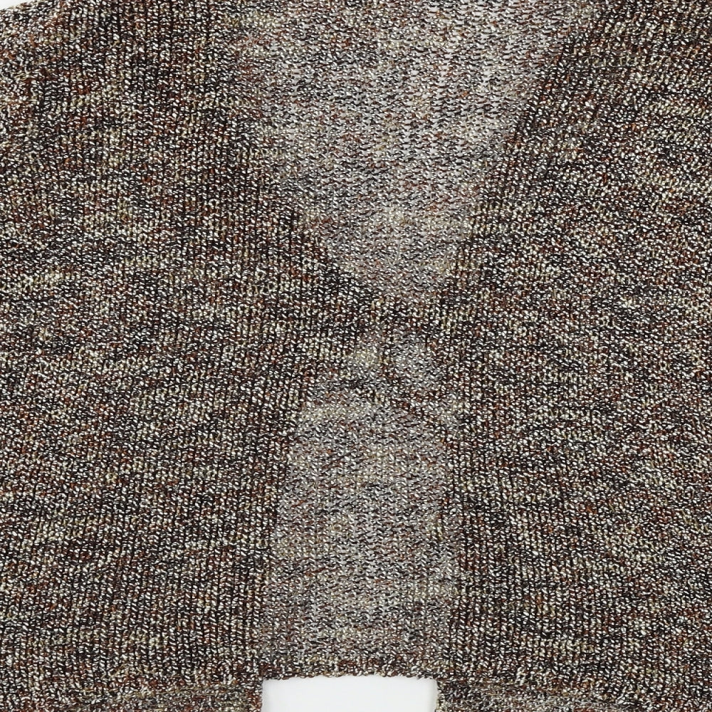 Marks and Spencer  Womens Brown   Cardigan Jumper Size 16