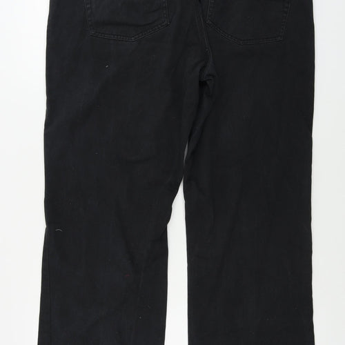 M&Co Womens Black   Straight Jeans Size 40 in L31 in