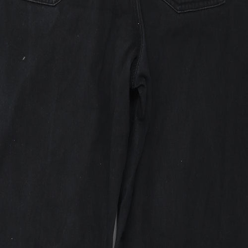 M&Co Womens Black   Straight Jeans Size 40 in L31 in