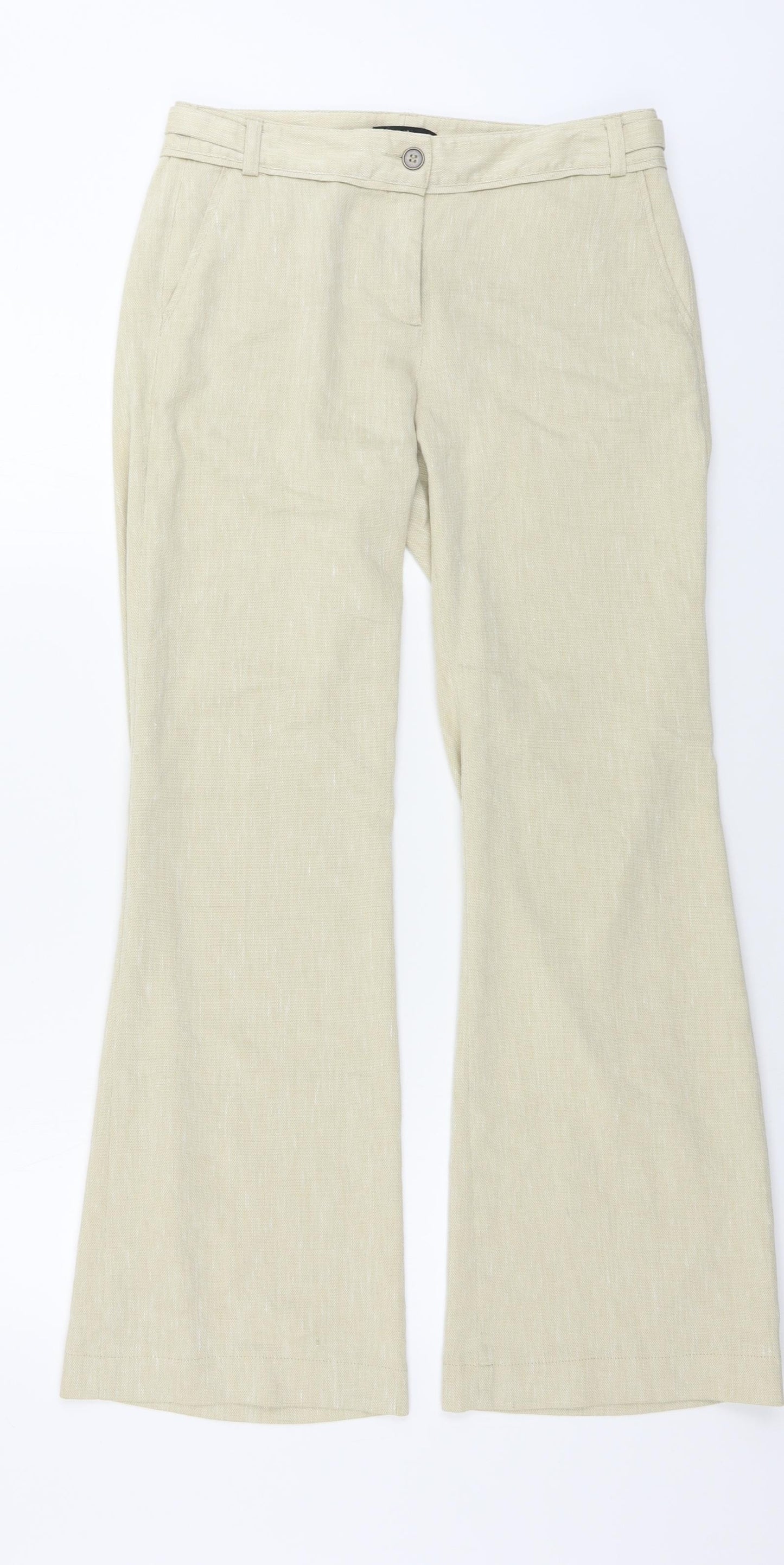 Autograph  Womens Beige   Trousers  Size 10 L29 in